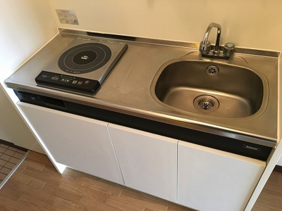 【キッチン】 | ノルデンハイム相川 | ＩＨキッチンはお掃除が楽ですね