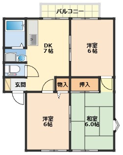【間取り】 | ファミールハピネス