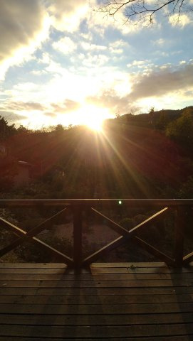【展望】 | 湯河原《理想郷》戸建住宅 | ウッドデッキからの眺望です。
