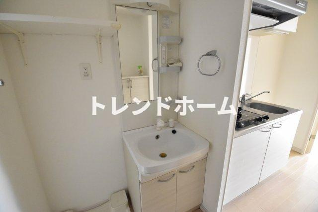 アドバンス難波ウインズの独立洗面台|選べる家電プランあり！！