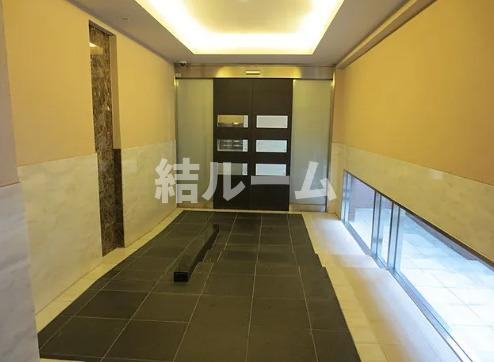 板橋区向原２丁目の賃貸マンションのロビー