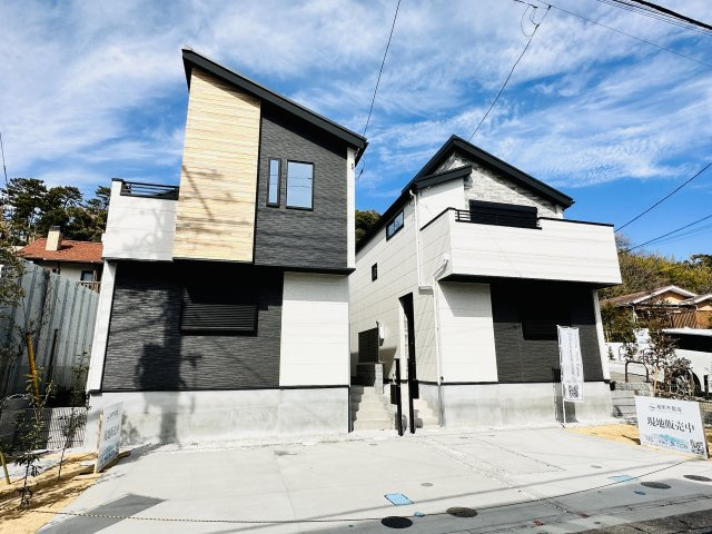 鎌倉市腰越5期　新築戸建　全2棟1号棟の外観