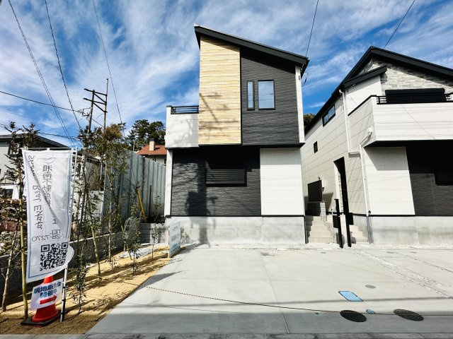 鎌倉市腰越5期　新築戸建　全2棟1号棟の外観