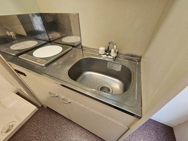 六甲アパートメントのキッチン