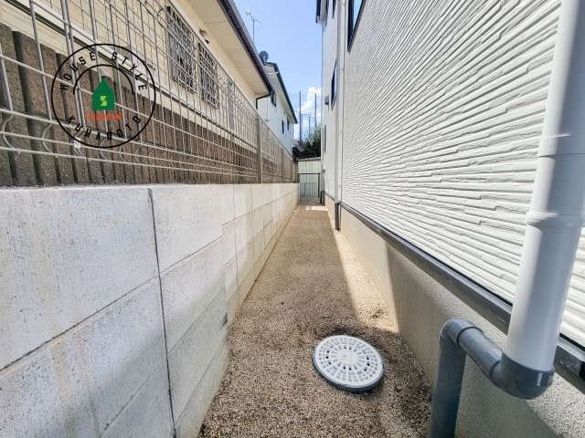 熊本市南区南高江6丁目第1-1棟（2号棟）の庭|お庭で自由な時間を過ごせます。