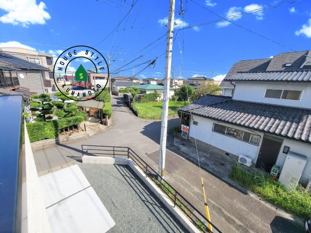 熊本市南区南高江6丁目第1-1棟（2号棟）の展望|窓から緑が見える物件も魅力的です。