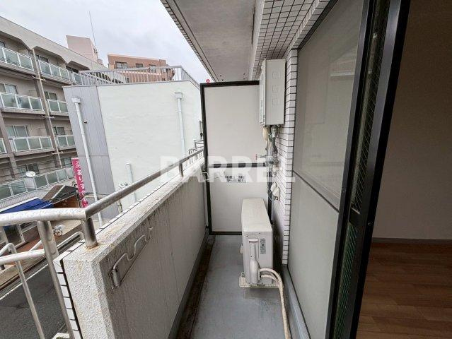 ベルトピア岡町ガーデンハイツのバルコニー