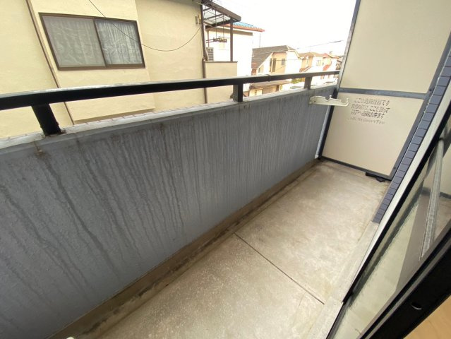 サンパティゼ豊中のバルコニー