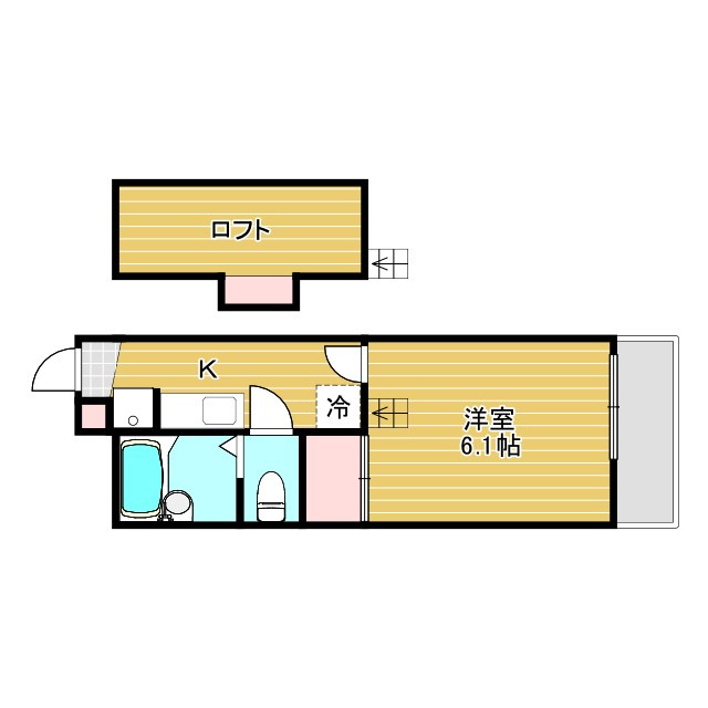 スクエア豊中の間取り