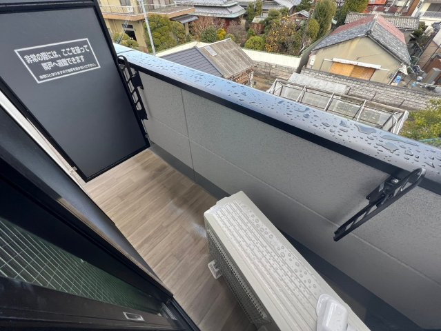 豊中市桜の町６丁目の賃貸マンションのバルコニー