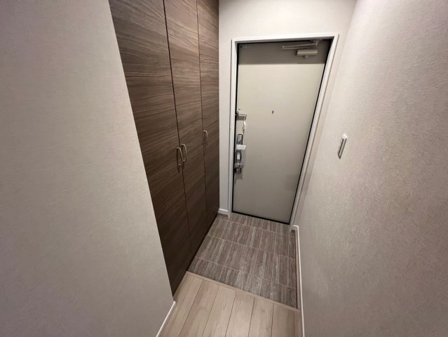 豊中市桜の町６丁目の賃貸マンションの玄関