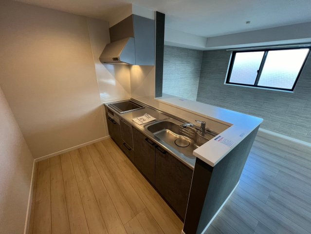 豊中市桜の町６丁目の賃貸マンションのキッチン