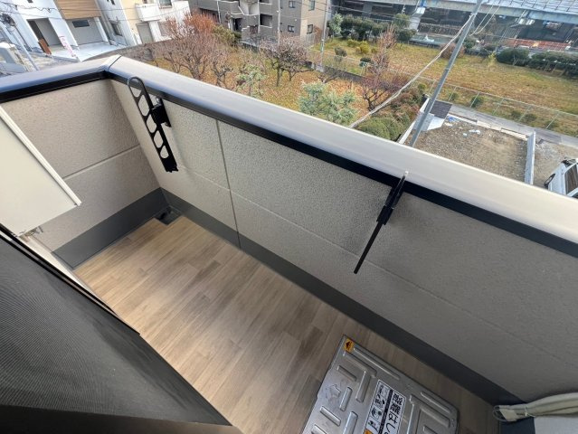 豊中市桜の町６丁目の賃貸マンションのバルコニー