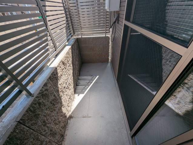 プラウニー本町のバルコニー