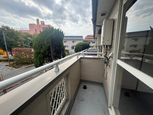 シャトー曽根東のバルコニー