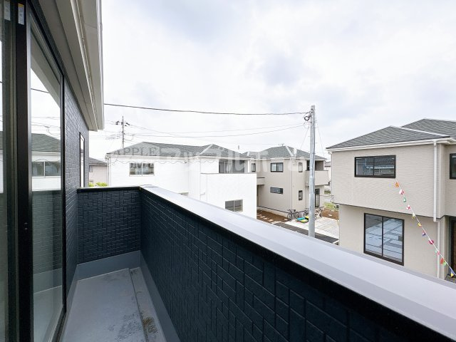 川越市今成1丁目　新築戸建　全５棟のバルコニー