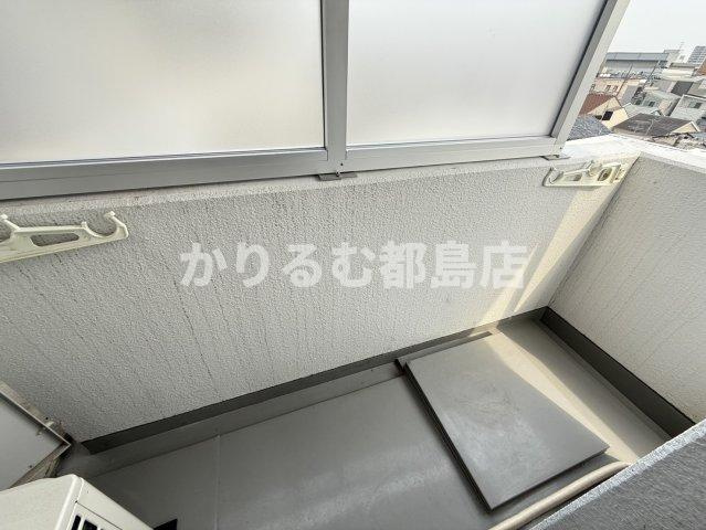 パーク・ヴェール新森のバルコニー