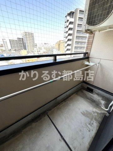 ノースコートのバルコニー