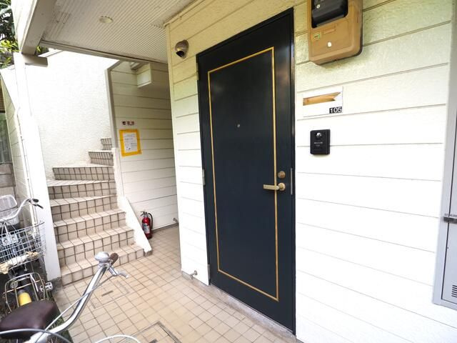 マックステーション柳沢の玄関