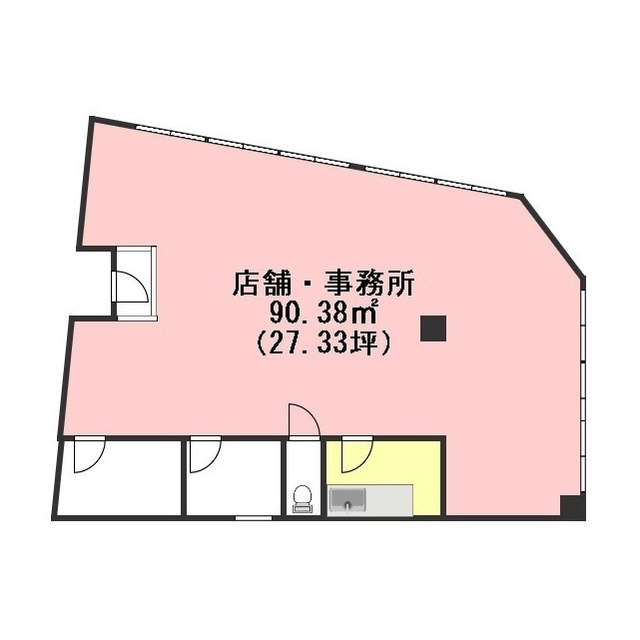 東金宝町2丁目店舗･事務所の間取り