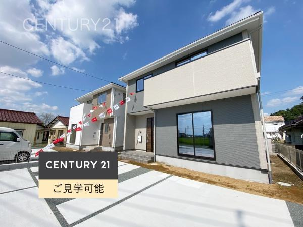 前橋市朝倉町２期２号棟の外観|ご見学可能です。