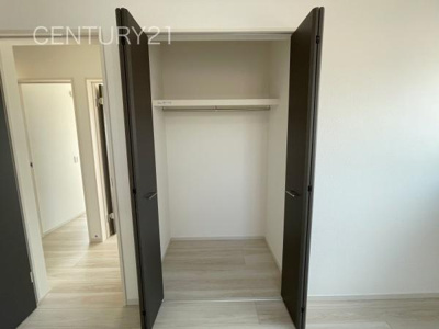 【収納】 | 前橋市朝倉町２期１号棟 | ハンガーパイプ付きクローゼットです。