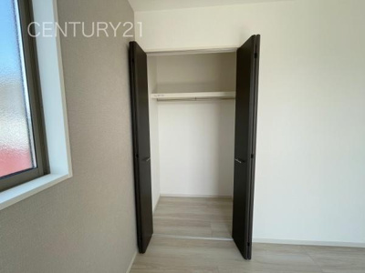 【収納】 | 前橋市朝倉町２期１号棟 | ハンガーパイプ付きクローゼットです。