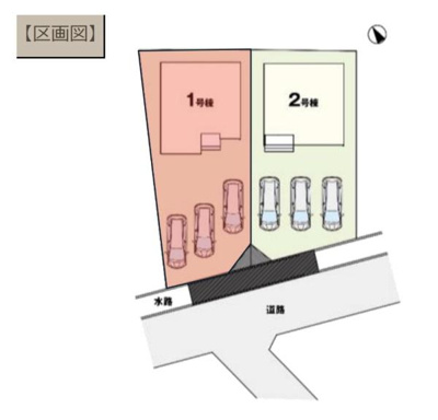 【区画図】 | 前橋市朝倉町２期１号棟 | 区画図