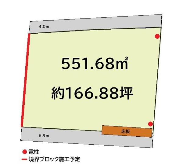 和歌山市寺内　土地の土地図