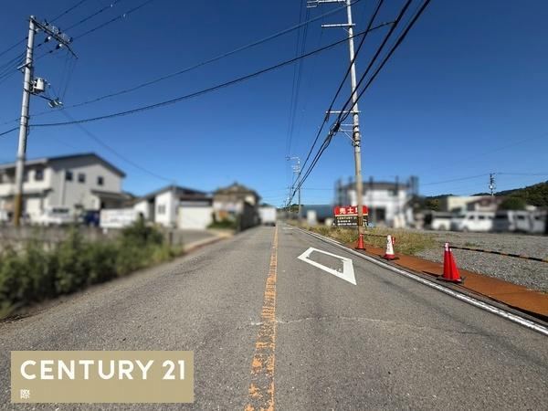 和歌山市寺内　土地の前面道路含む現地写真