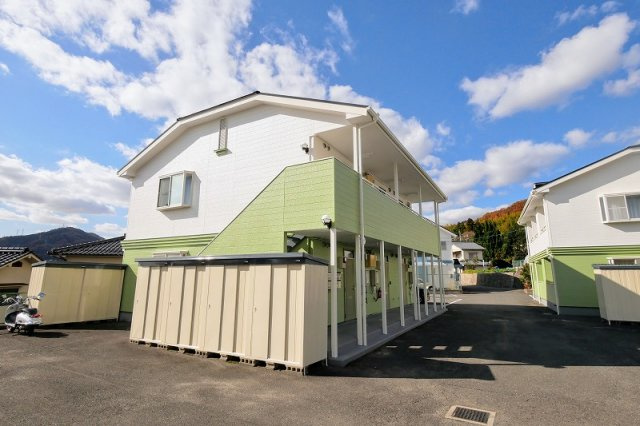 ベル・ビュー松井C棟の外観|ベル・ビュー松井C103号室　1K 9帖洋室 システムキッチン