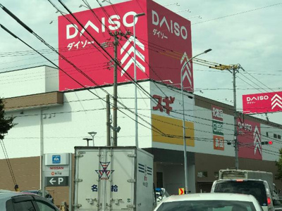 【周辺】 | グラスフルールＡ | ザ・ダイソー豊橋下地店まで753ｍ