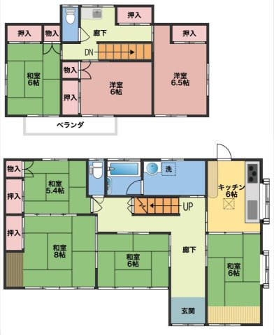 【間取り】の画像