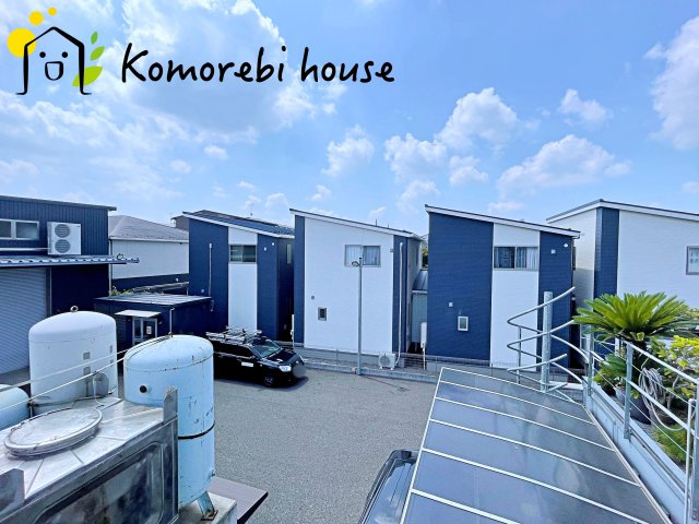 桶川市加納6期　新築一戸建て　グラファーレ　03の展望|住宅街ならではの落ち着いた雰囲気と、しっかり確保された明るさが魅力の眺望です。