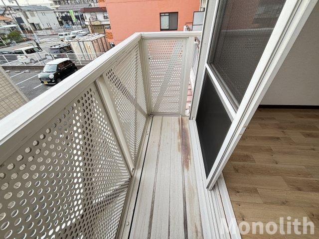 パークサイド木下のバルコニー