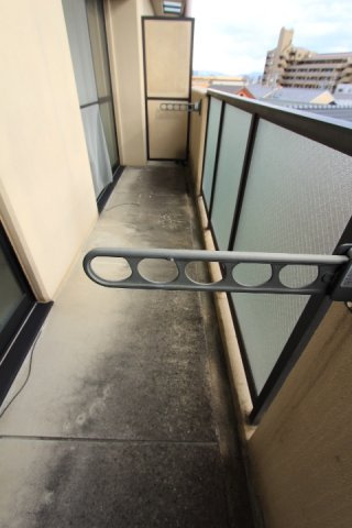 メゾンユーラップのバルコニー