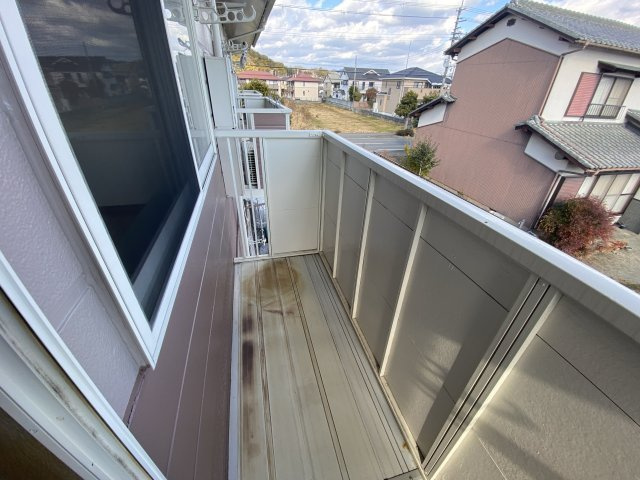 プチメゾンのバルコニー