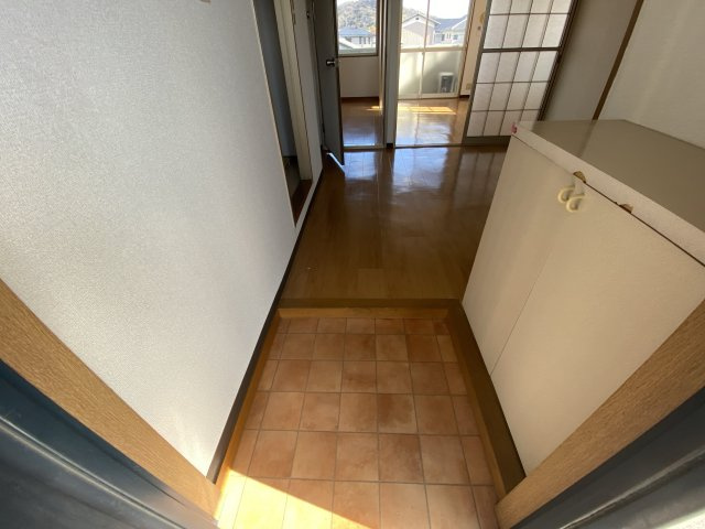 プチメゾンの玄関