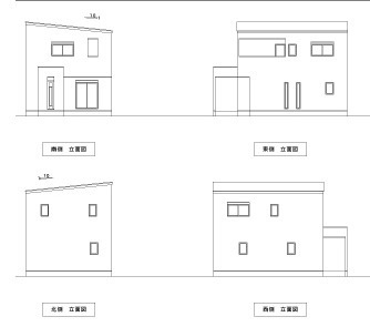 【その他】 | 清見台２丁目 土地 | 参考プラン立面図