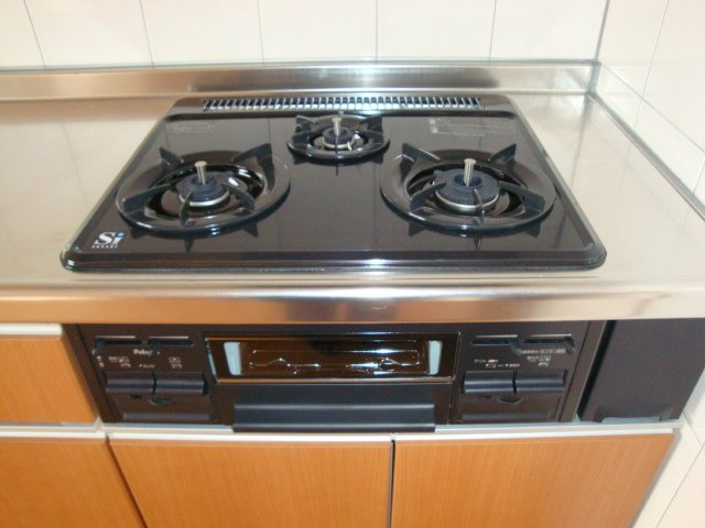 グラスフルールＡの設備|グリル付ガスコンロ