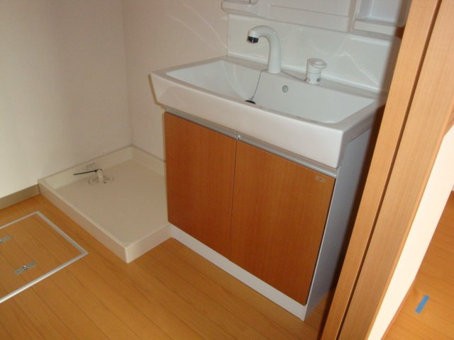 グラスフルールＡの洗面所|洗髪洗面化粧台