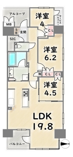 【間取り】 | プレミスト京都西院