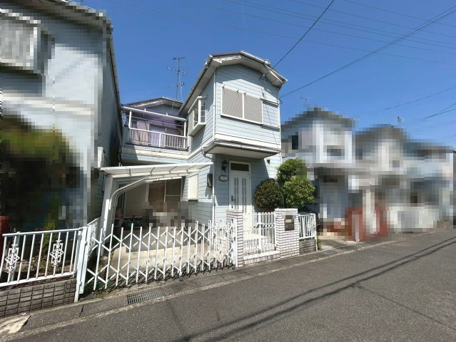 【成約済】向日市上植野町菱田の前面道路含む現地写真|前面道路幅員が約6.0ｍの為、ご駐車も楽々可能になります(^^)
車通りも少なくファミリー世帯のお客様にもおススメのお土地です！