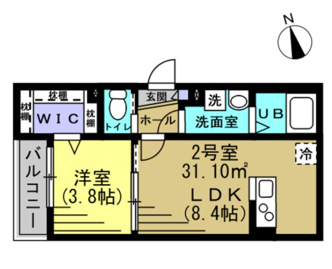 Casa Luceの間取り