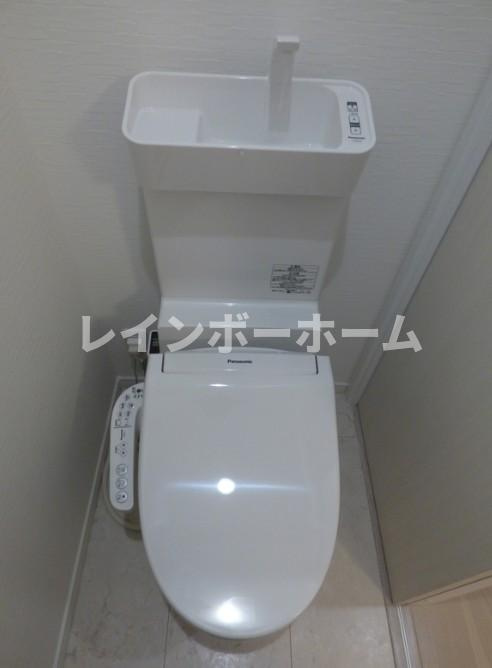 松戸市胡録台のアパートのトイレ|トイレです