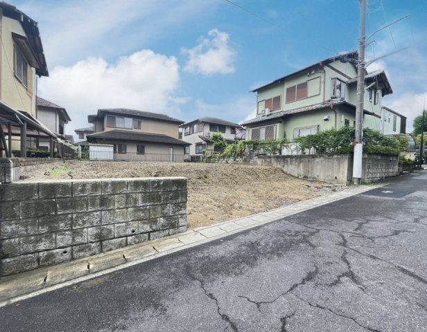 COLORSグリーンヒル　大津市青山4丁目　限定1区画の前面道路含む現地写真