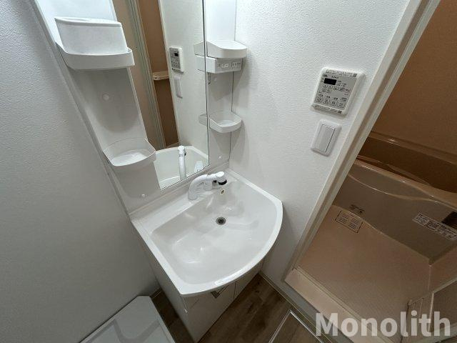 グランハイツ西喜の独立洗面台