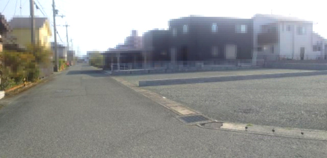 SUNタウン旭Ⅱ-4(南東)の前面道路含む現地写真