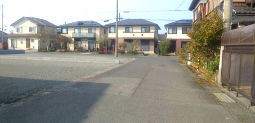 SUNタウン旭Ⅱ-4(南東)の前面道路含む現地写真