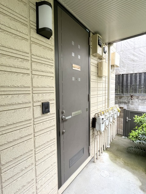 ウィステリアの玄関|★玄関ダブルロック★
